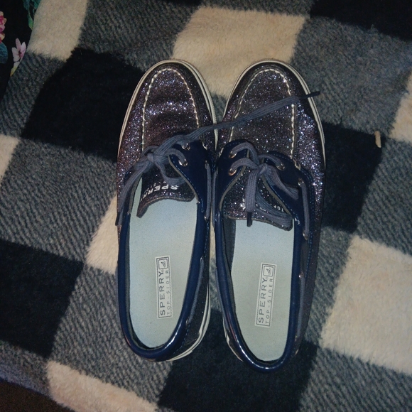 Sperry Shoes - SPERRY Sequined top siders Woman's 8.5